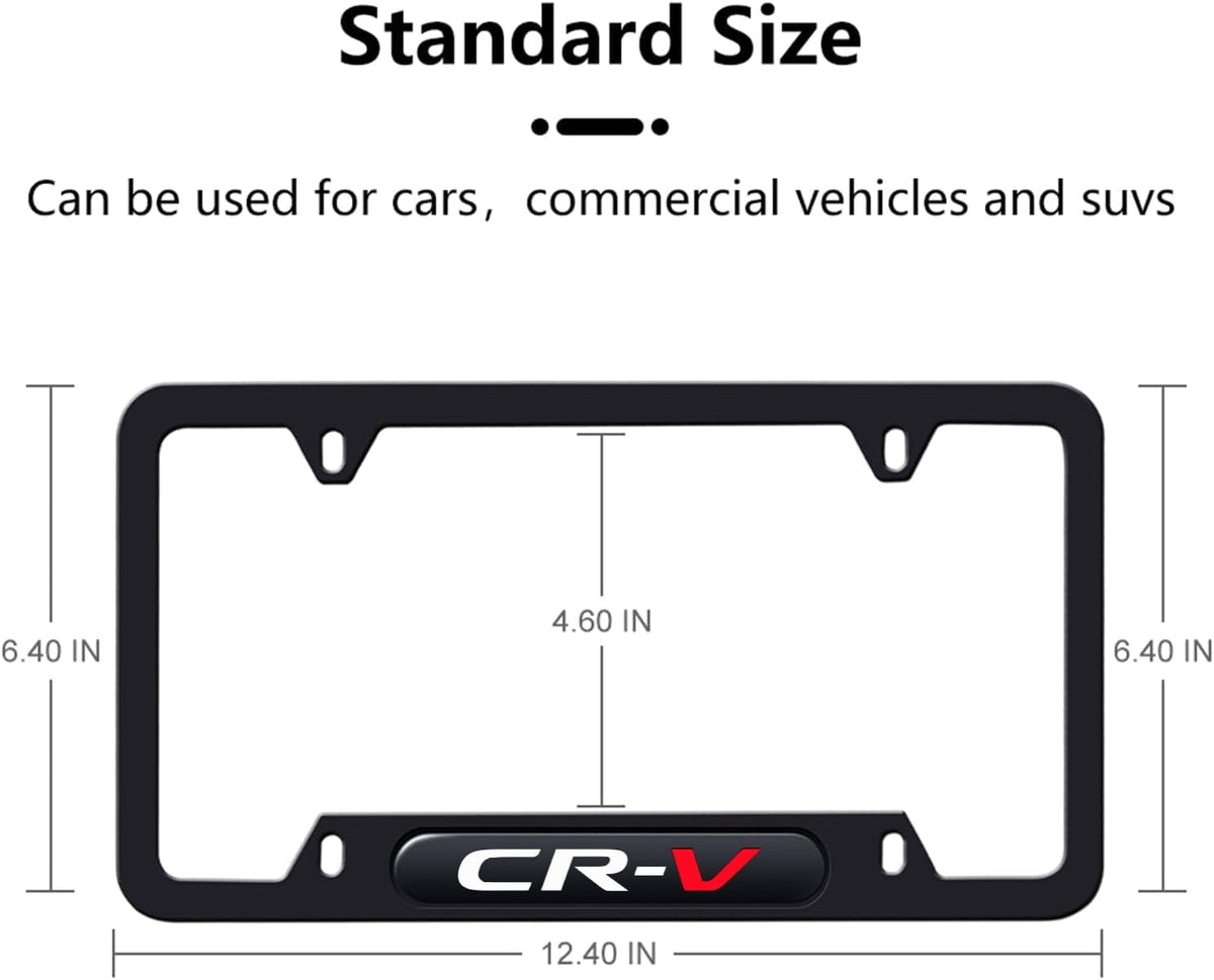 HUIANTS frame installed on Honda CR-V demonstrating neat protection and style
