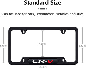 HUIANTS frame installed on Honda CR-V demonstrating neat protection and style