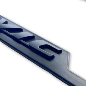 HUIANTS frames visible on parked car highlighting weatherproof durability and style
