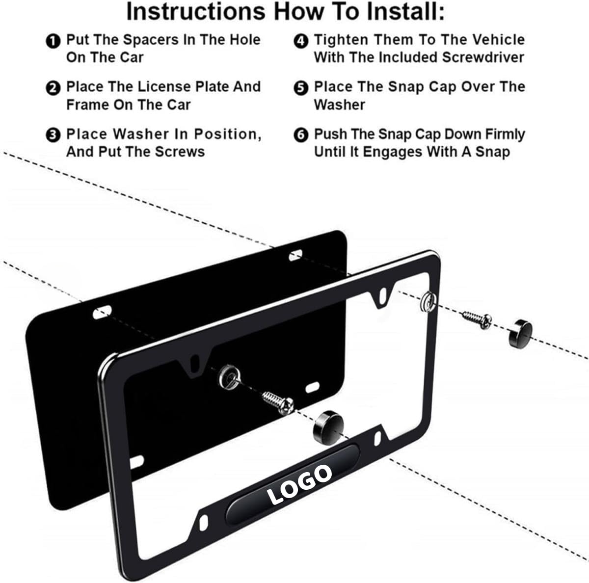 HUIANTS frame next to a ruler showing 12x6 size for standard plates