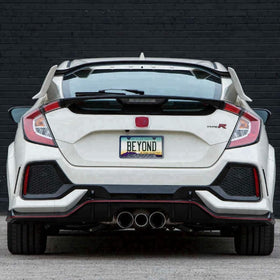 HUIANTS frame beside a ruler showing 12x6 size for correct license plate fit