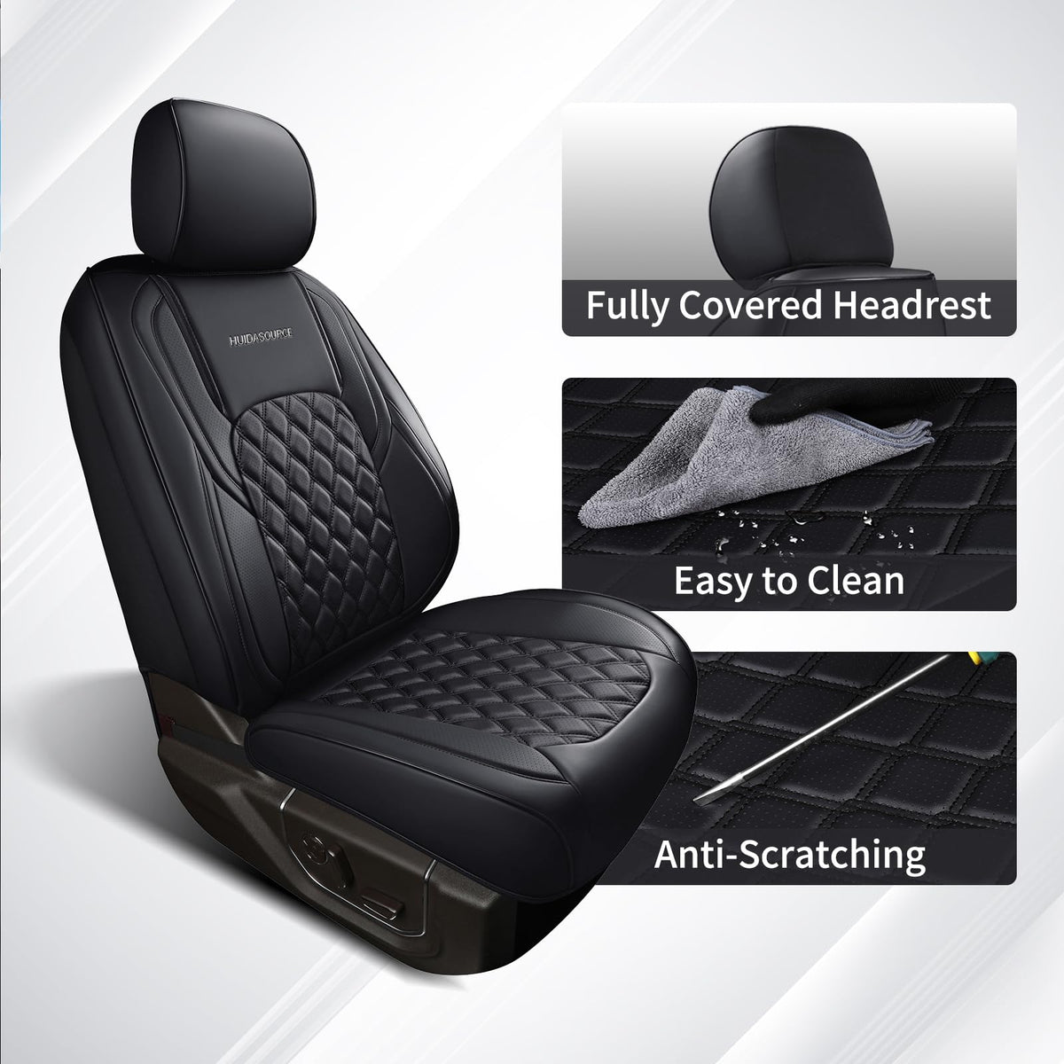 Huidasource installation straps and anti-slip dots ensuring stable fit