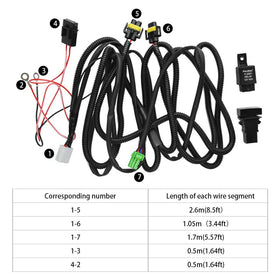 HUIQIAODS adapter plugs spread showing H11 881 H9 compatibility benefit plug-and-play hookup