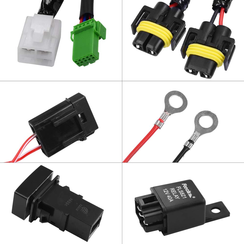 HUIQIAODS relay module detail showing 12V 40A relay mounted benefit heavy-duty power handling