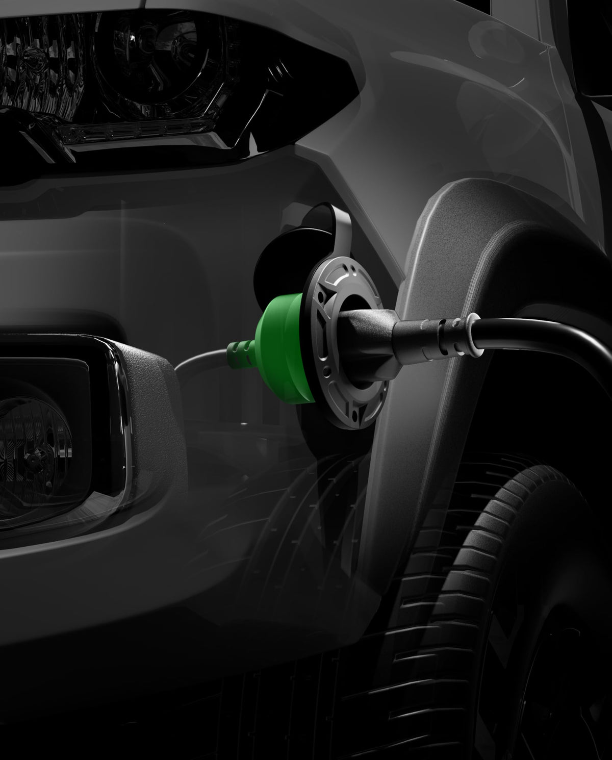 HulkGoo retail packaging with mounting screws and installation parts