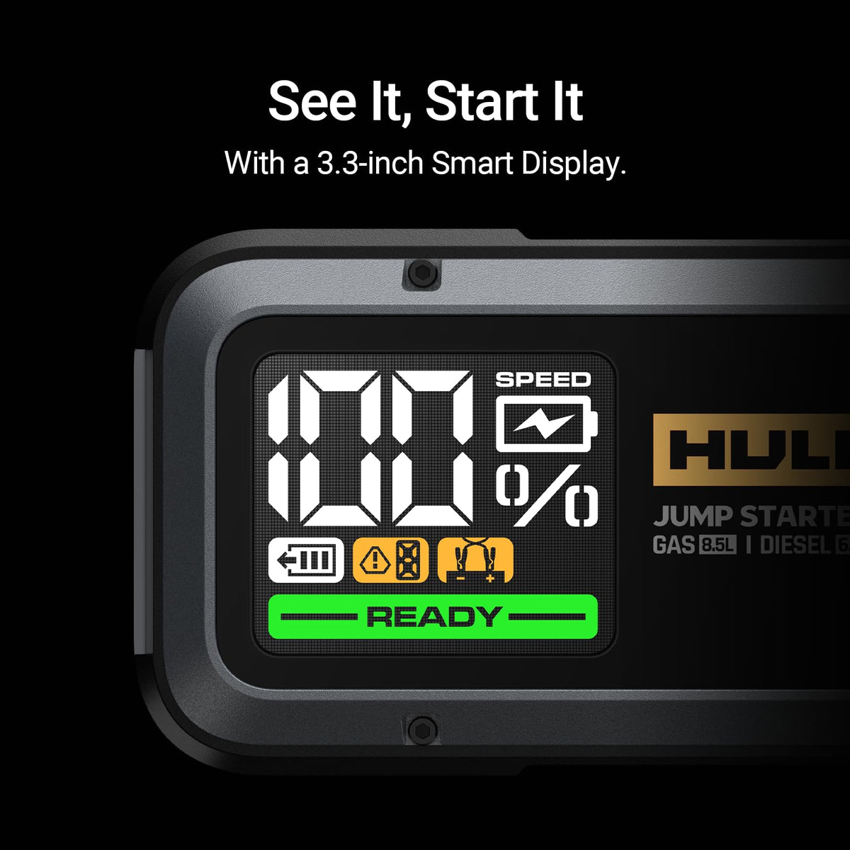 Hulkman Alpha85 flashlight mode in use illuminating roadside scene benefit emergency visibility