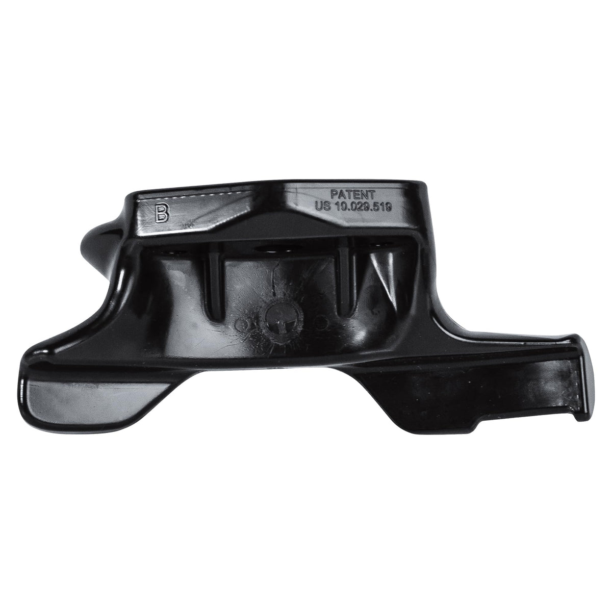 Generic Hunter TCX duck head front view showing shape and fit protecting rims