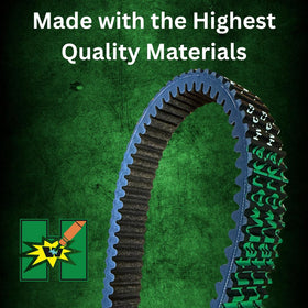 Hunterworks belt beside ruler showing exact size for accurate fit verification