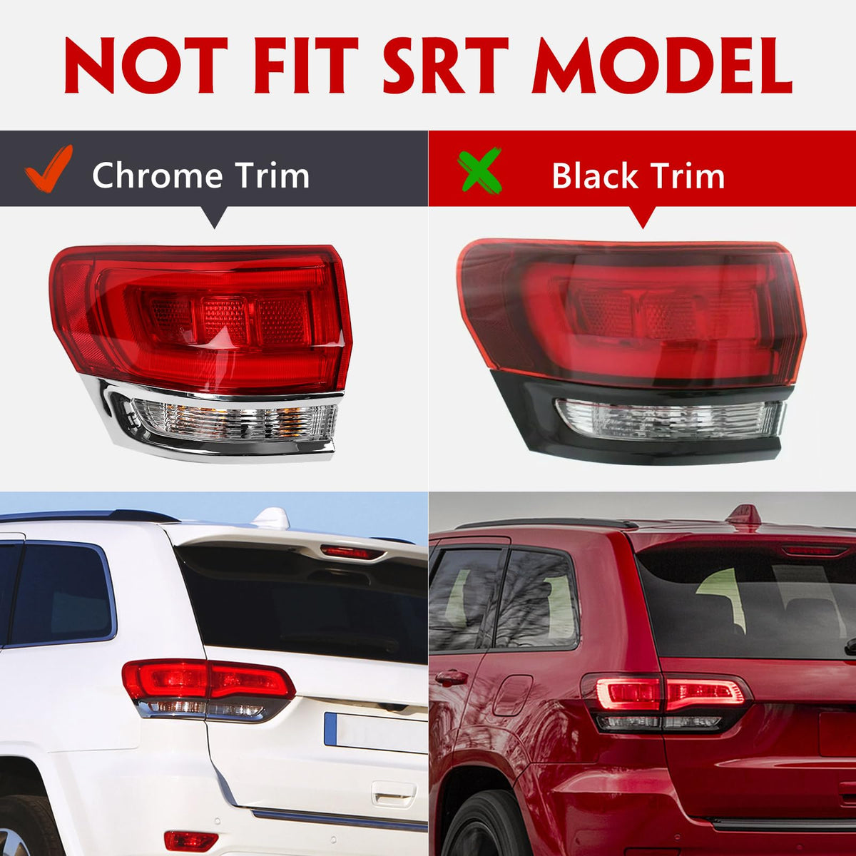 Huray left outer taillight lens close-up highlighting clear optics for consistent light