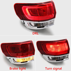 Huray left outer taillight mounted on Jeep Grand Cherokee demonstrating direct fit