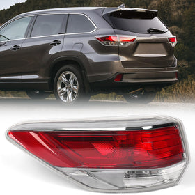 Huray left tail light front view showing lens and finish for an exact visual match