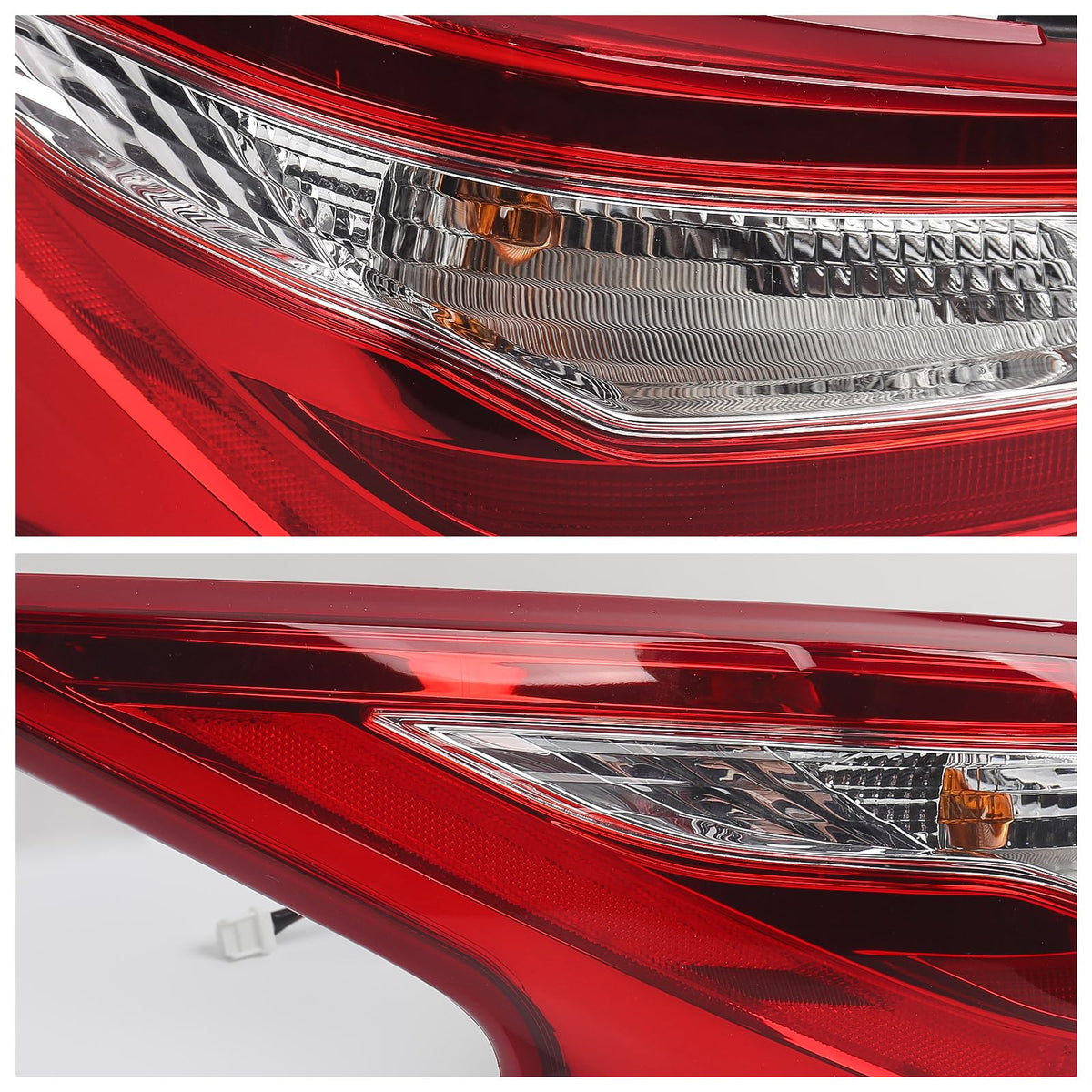 Huray tail light installed on Nissan Altima showing correct alignment benefit: plug-and-play fit
