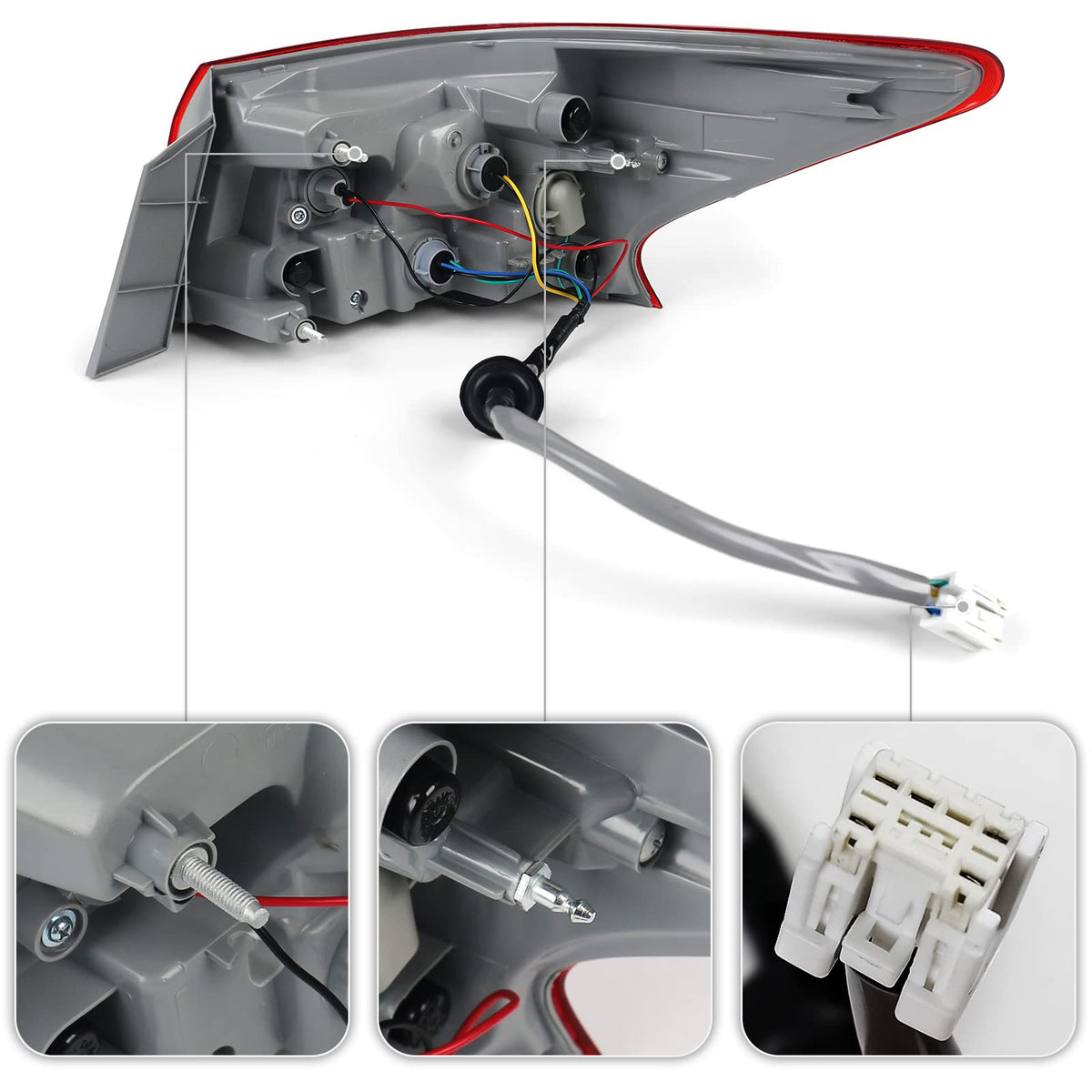Huray tail light installed on Nissan Sentra demonstrating seamless OE fit benefit