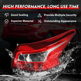 Huray tail light illuminated at night showing bright LED visibility benefit