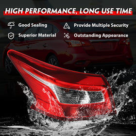 Huray tail light packaging and included hardware showing ready-to-install convenience benefit