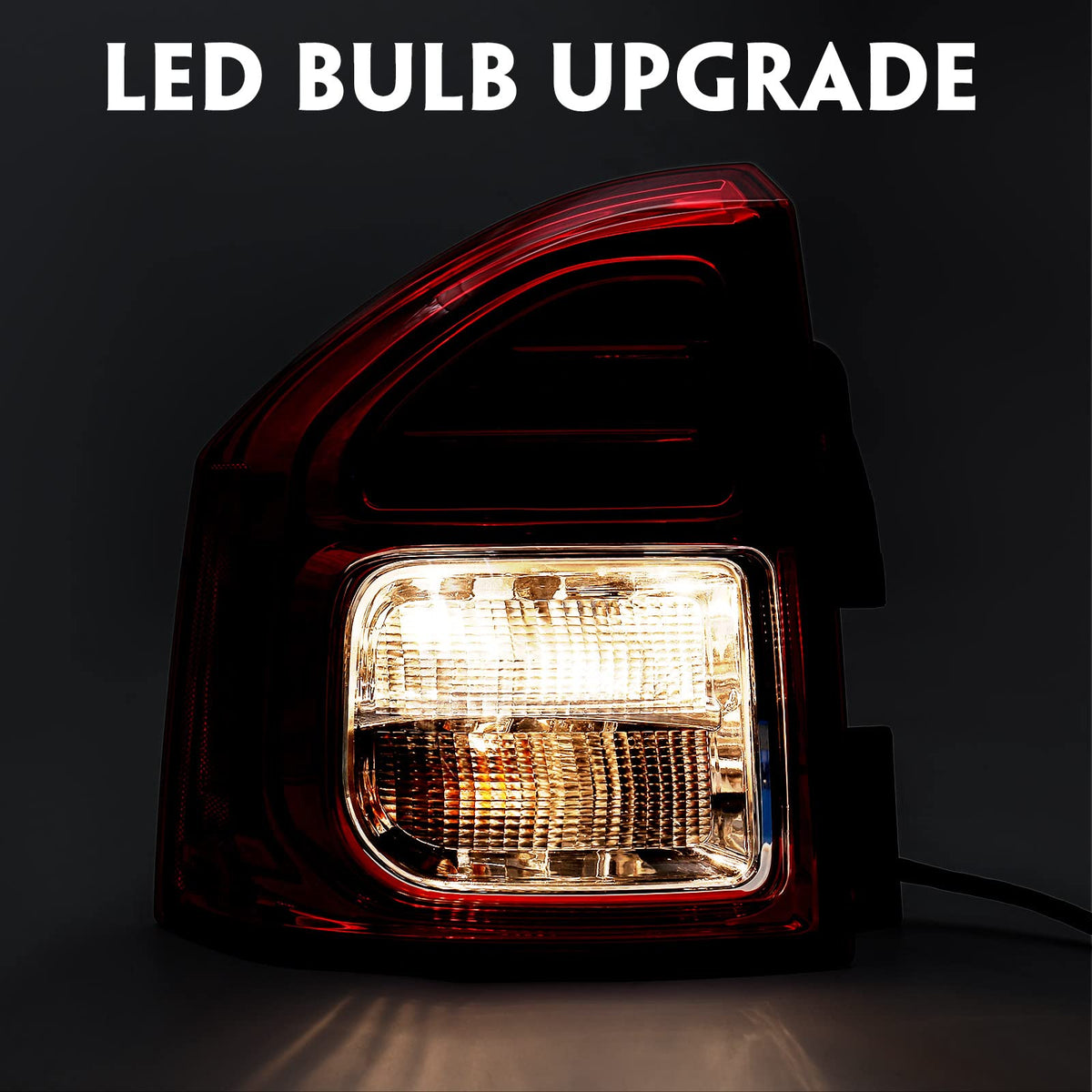 Huray tail lamp held in hand illustrating compact scale and easy handling