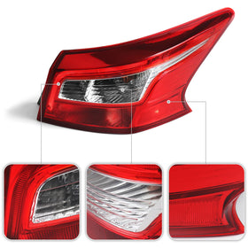 Huray tail light held beside hand showing scale and correct sizing benefit