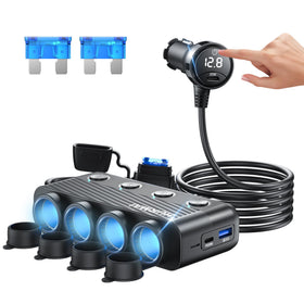 HURMAI front view showing ports and compact design for flexible charging