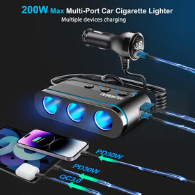 HURMAI USB-C PD30W port detail delivering fast charging for smartphones