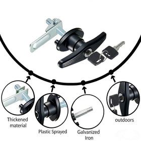Hurrikom installation hardware neatly arranged for straightforward, fast setup