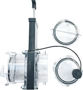 hurrventer side profile transparent body reveals flow visibility benefit