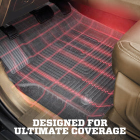 Husky Liners containment edge profile keeping spills and debris contained