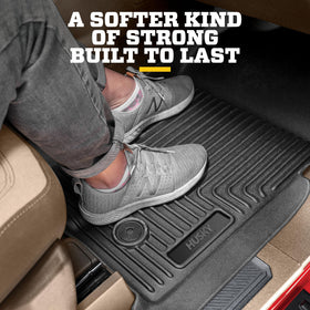 Husky Liners FormFit Edge contour hugging Tacoma floor for edge-to-edge protection