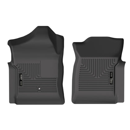 Husky Liners front packaging showing 2-piece Weatherbeater set and fit