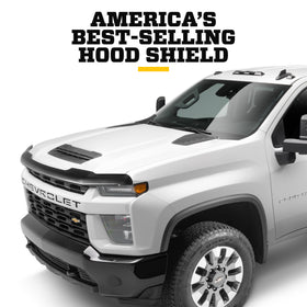 Husky Liners close-up profile showing high wrap-around shield and impact deflection