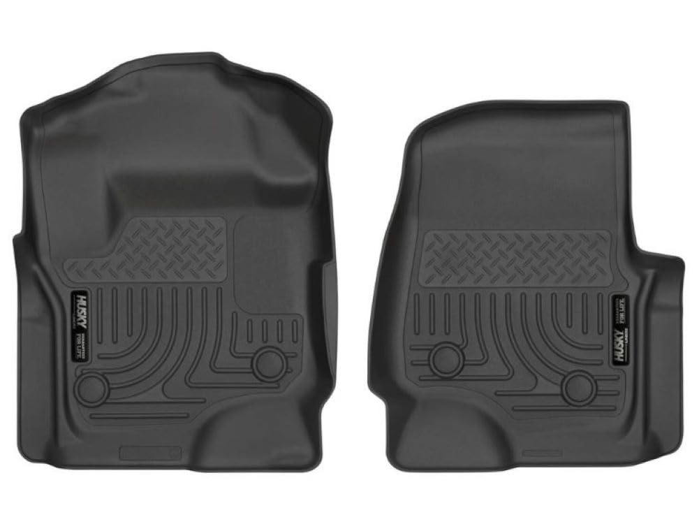 Husky Liners packaging showing Weatherbeater front mats for precise fit