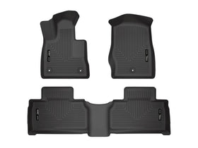 Husky Liners front row view showing full coverage and easy cleaning