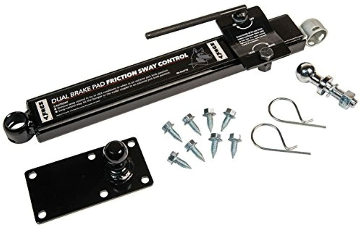 Husky Towing installed on trailer demonstrating improved stability and safer towing on highway