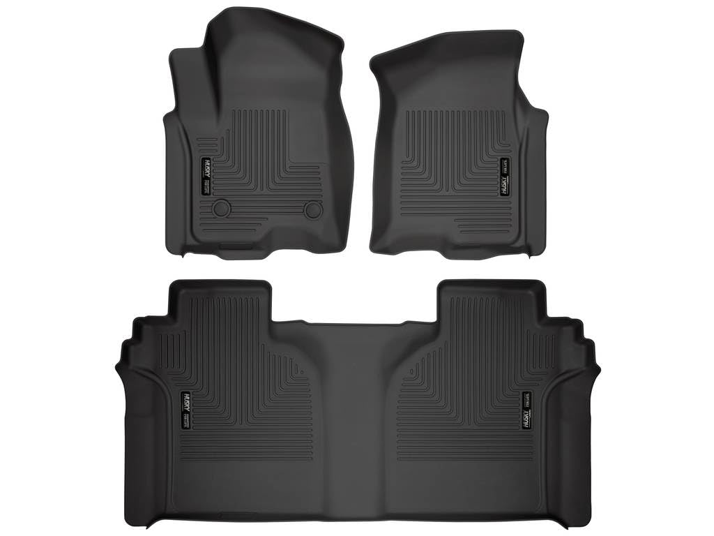 Husky Liners front-row liner full view showing complete coverage and protection