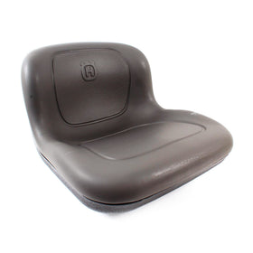 Husqvarna front view seat showing fit and factory finish for easy replacement