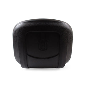 Husqvarna seat installed on tractor showing restored comfort and control