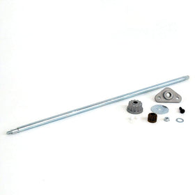 Husqvarna steering shaft close-up of joint and mount for clear fitment detail benefits
