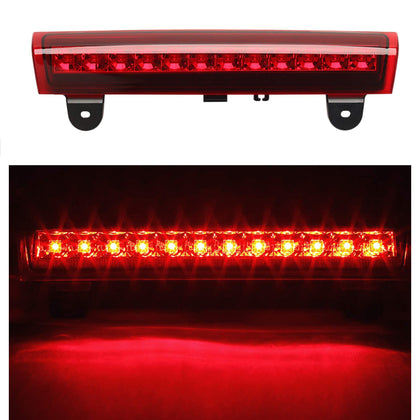HUSUKU front view of high mount brake light showing clean fit and improved visibility