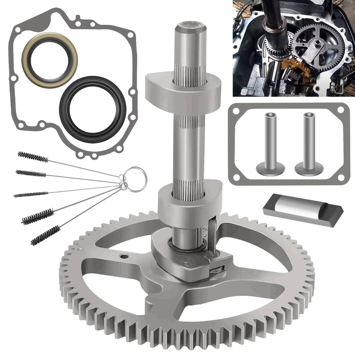 Huthbrother camshaft kit front view showing complete package and compatibility benefits