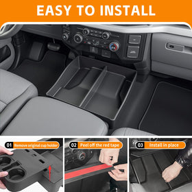HUYINPJ storing phones and cables for easy access benefit