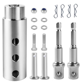 HVJ front view of drill adapter showing compact design and easy fit