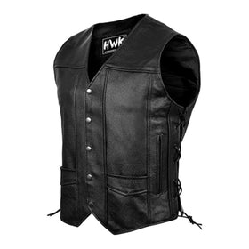 HWK Motorsports Apparel front view shows pockets and secure closure for organized gear