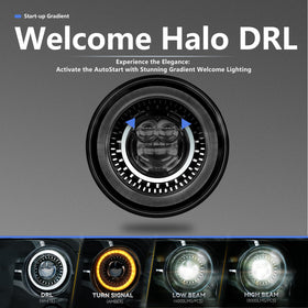 HWSTAR headlight mounted on Jeep Wrangler illustrating plug-and-play upgrade benefit