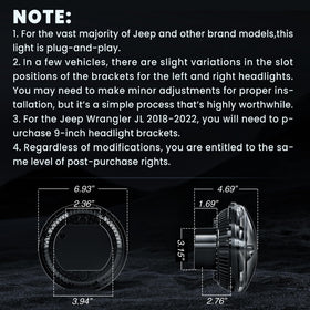 HWSTAR side profile sealed-beam showing rugged housing and waterproof benefit