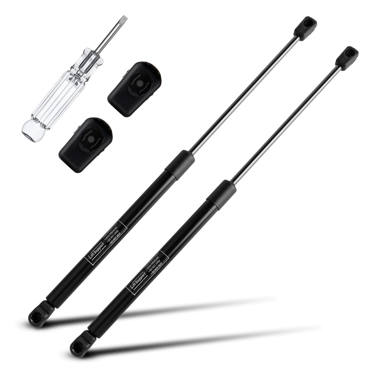 HXSKJMX front packaging showing replacement hood struts and parts for quick identification