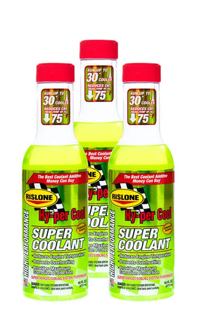 Hy-Per Lube front packaging showing three 16 oz bottles and clear product benefit