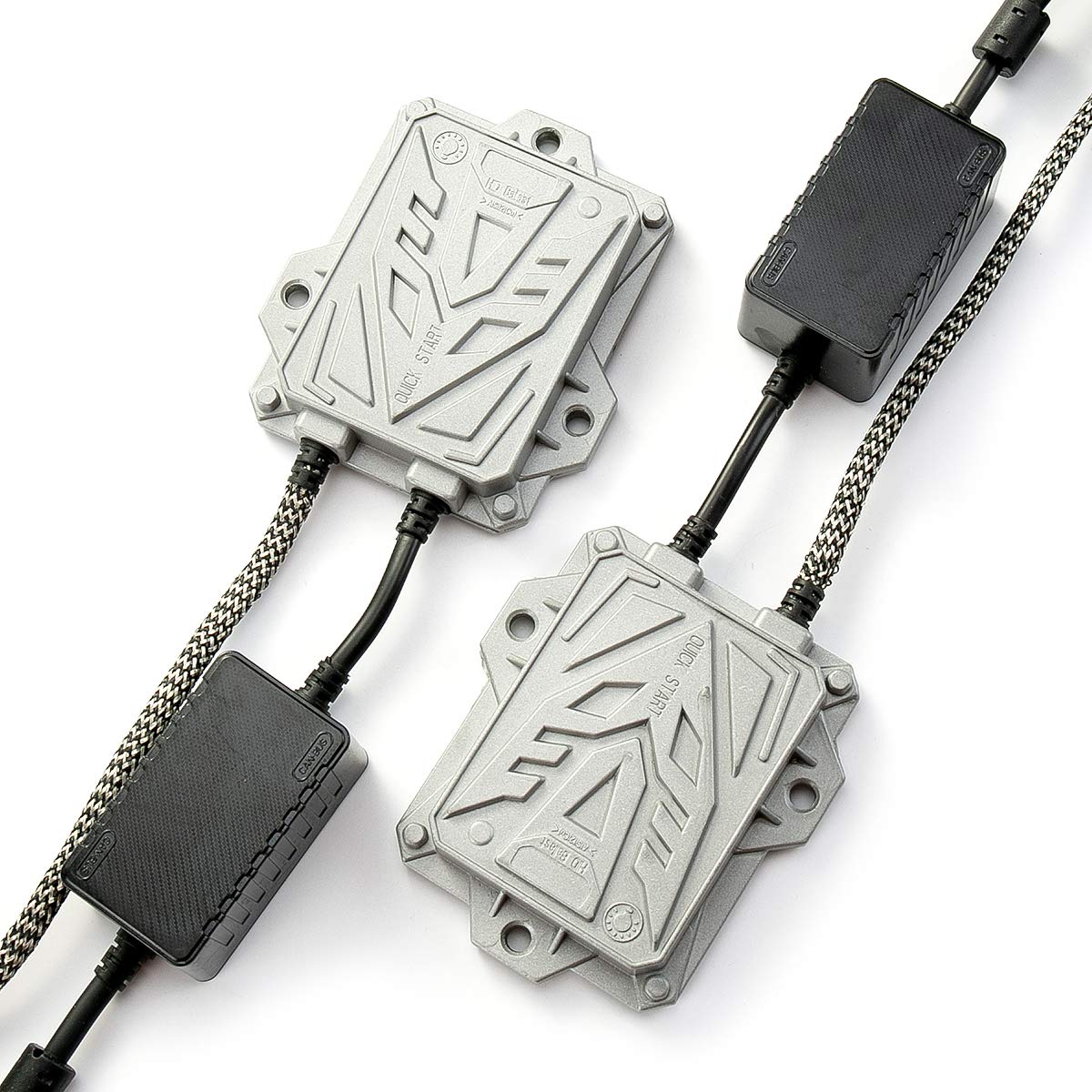 HYBKLER slim ballast side profile highlighting low-profile mounting benefit