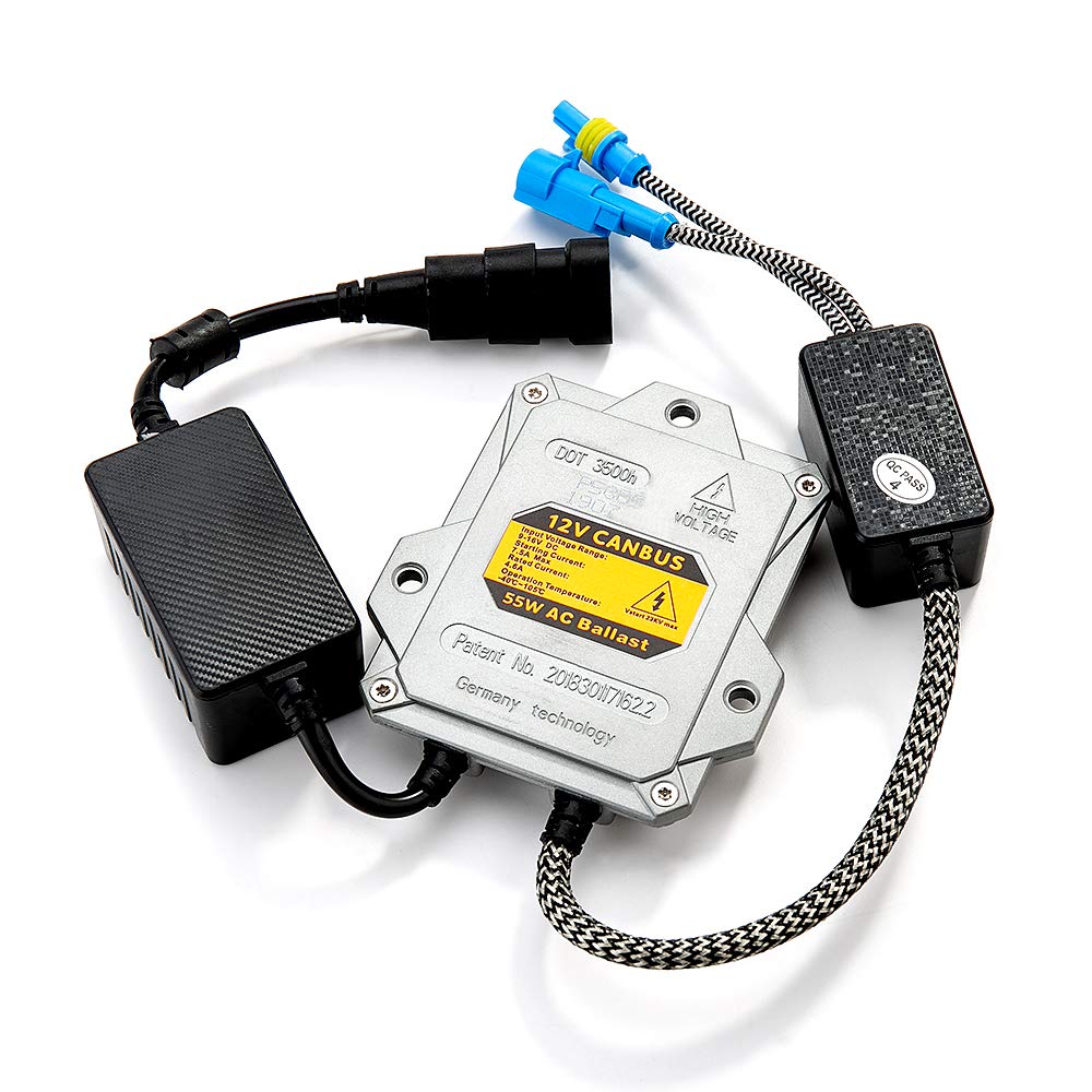 HYBKLER ballast wiring connectors clearly shown for easy plug-and-play fit