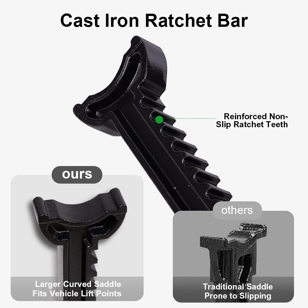 HYDRAULIC PRO height comparison with ruler showing adjustable lift range