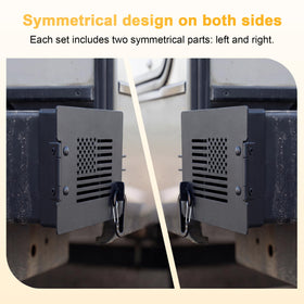 Hyfico vent holes detail illustrating airflow to reduce moisture buildup
