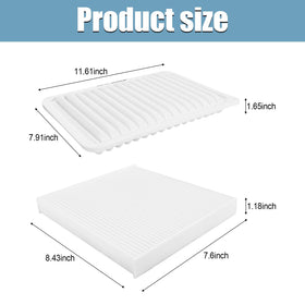 HYFTJYZ filter next to ruler showing dimensions for confident fit confirmation